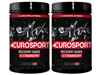 2x shake Eurosport Strawberry | 450 g