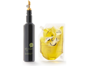 oLivery Olivenöl-Starterset mit einer Nachfüllpackungen