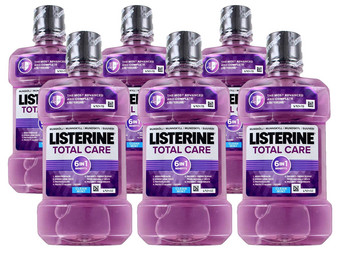 6x płyn do płukania ust Listerine Total Care