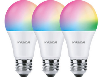 3x Hyundai Home smarte LED-Lampe | E27