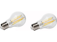 2x Hyundai Filament LED-Lamp | E27