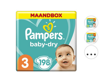 Pieluchy Pampers Baby Dry | różne rozmiary