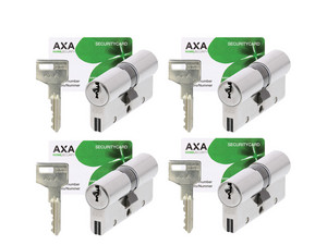 4x AXA Xtreme Security Veiligheidscilinder