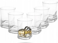 6x Luxe Whiskey Glas | 280 ml