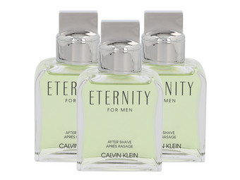 3x Calvin Klein Eternity Aftershave Lotion