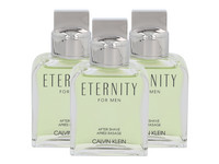 3x CK Eternity Aftershave-Lotion