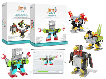 UBTech Jimu Robot Meebot 1 Kit und Animal Add-on Kit | 480 Bestandteile