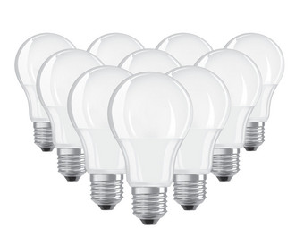 10x Osram Dimbare LED Lamp| E27