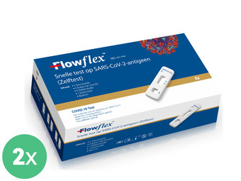 2x 5 Flowflex SARS-CoV-2 Antigen-Schnelltest