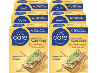 6x WeCare Low Carb Knäckebrot