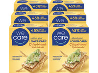 6x WeCare Low Carb Knäckebrot
