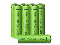 8x GP Oplaadbare ReCyko AAA-Batterij | 1.2 V