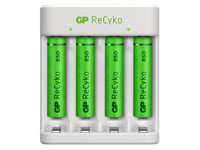 4x GP ReCyko AAA-Batterij & 1x USB-Lader
