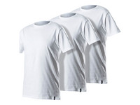 3x Lebasq T-Shirt | Rundhals | Weiß