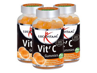 3x Lucovitaal Vitamin C Kaubonbons | je 60 Stück