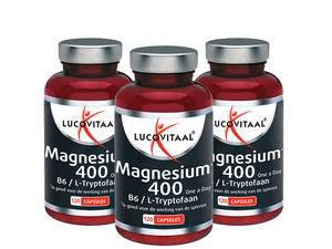 3x Lucovitaal 400 mg Magnesium | 360 Cap