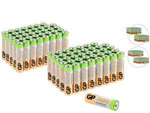 80x GP Alkaline Super Batterij 40x AA en 40x AAA