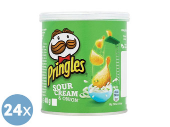 Pringles Sour Cream & Union | 24x 40 gr