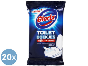 Glorix Toiletdoekjes | Normaal | 800 Stuks