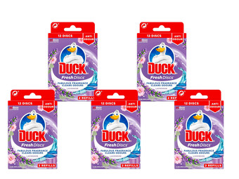5x Duck WC Fresh Discs Lavendel