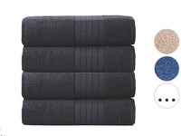 4x Good Morning Handtuch | 70 x 140 cm