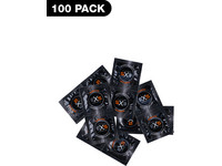 100x Exs Black Latex Condoms