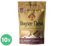 10x przekąska Dogsee Chew Puffy Strips | 70 g