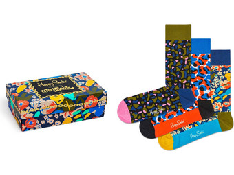 Happy Socks Giftbox | Wiz Khalifa | 3 Paar