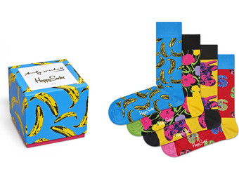 Zestaw Happy Socks Andy Warhol | 36/40 lub 41/46