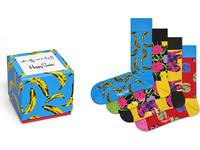 Happy Socks Giftbox Andy Warhol | 4 Paar