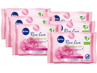 6x Nivea Mizellen-Reinigungstücher | Rose Care
