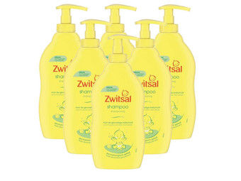 6x szampon Zwitsal | dla maluszków | 400 ml