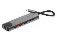 Hub wieloportowy Linq USB-C Pro | 6w1