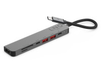 Hub wieloportowy Linq USB-C Pro | 7w1