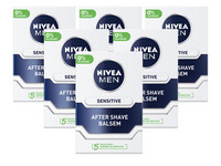 6x Nivea Men Sensitive Aftershave | 100 ml