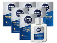 6x Nivea Men Anti Age Hyalyron Aftershave