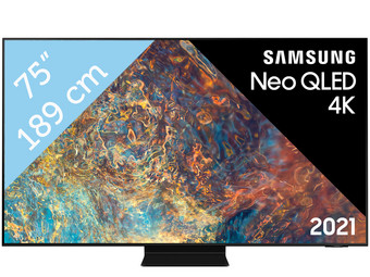 Samsung Neo QLED 75″ 4K UHD TV | 75QN90A  | 100/120 Hz | 2021 | Benelux