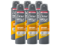 6x dezodorant Dove Men +Care Sport | 150ml
