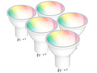 5x reflektor Hihome Smart LED Wi-Fi | RGB | GU10