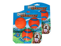 2x Chuckit Fetch Medley Hunde-Ballset