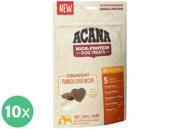 10x Acana High-Protein Hondensnack | Kalkoen