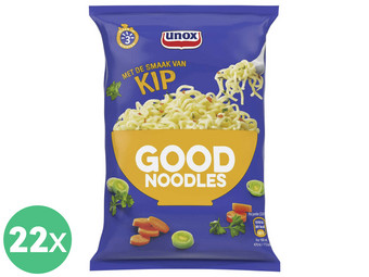 22x Zakje Good Noodles Kip