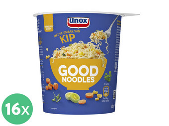 16x Unox Good Noodles | Hühnchen