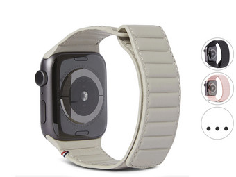 Decoded magnetisches Lederarmband für Apple Watch