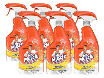 6x spray Mr Muscle Power Kitchen | 750 ml