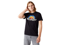 Wrangler Sunrise T-Shirt | Schwarz