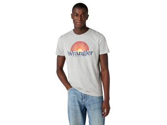 Wrangler Sunrise T-Shirt | Grau