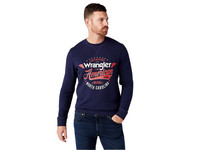 Wrangler Crew Sweatshirt | Navy