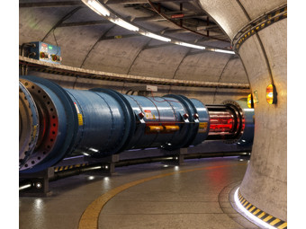 Gutschein: eine Fahrt im CERN-Teilchenbeschleuniger (LHC)