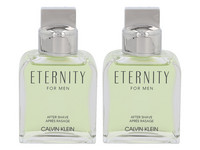 2x Calvin Klein Eternity Aftershave Lotion